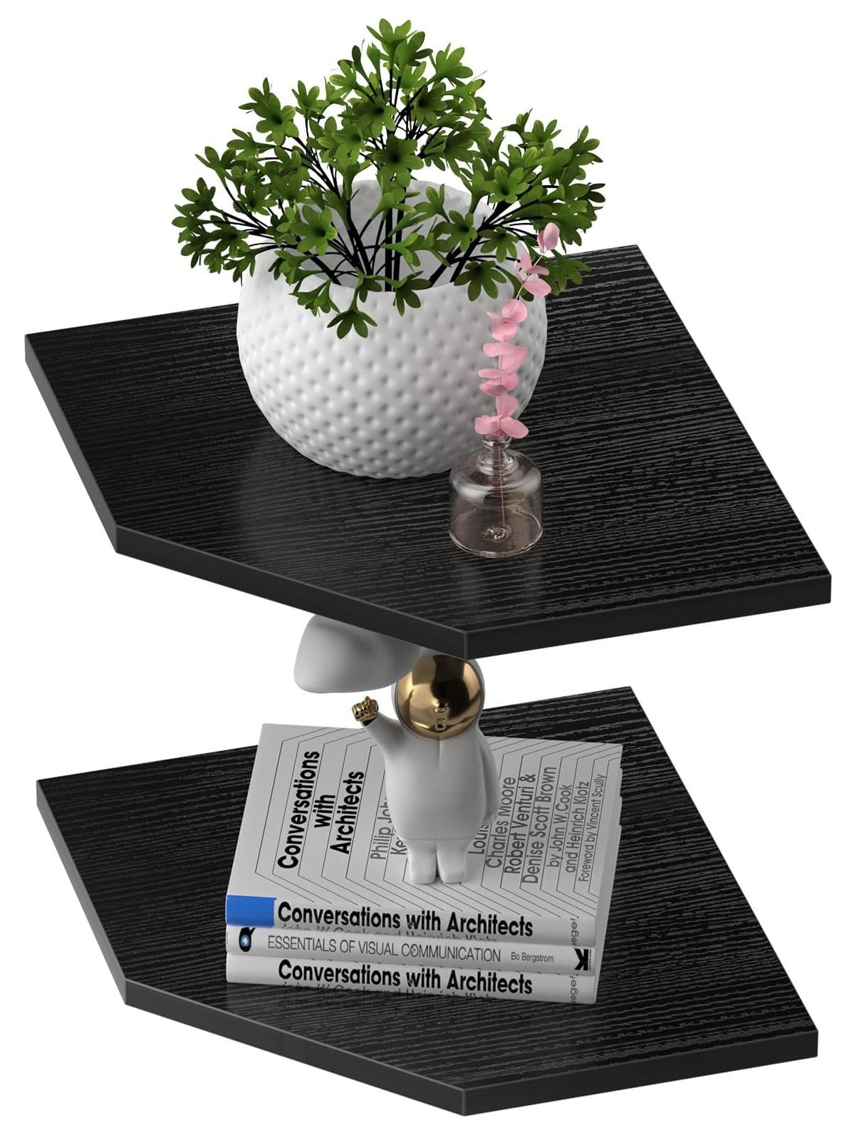 Set van 2 Wandplanken voor Hoekopslag