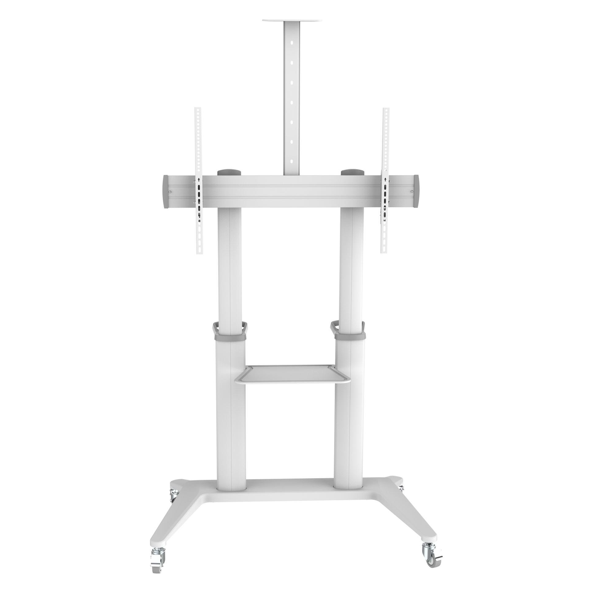PureMounts TV-Trolley PDS-0013C DS, Weiss (140 kg, 37" - 90") (PDS-0013C)