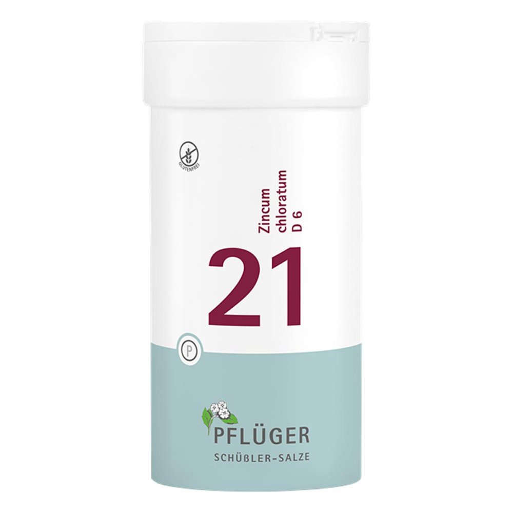 Homöopathisches Laboratorium Alexander Pflüger Gmb Schüßler-Salze Biochemie Pflüger 21 Zincum chloratum D6 Tbl. 06322756