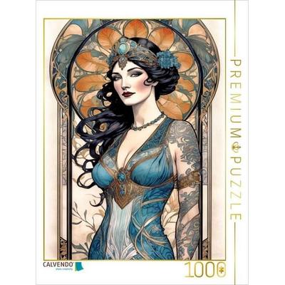 CALVENDO Puzzle Reizvolle Julia | 1000 Teile Lege-Größe 64x48cm Foto-Puzzle für glückliche Stunden