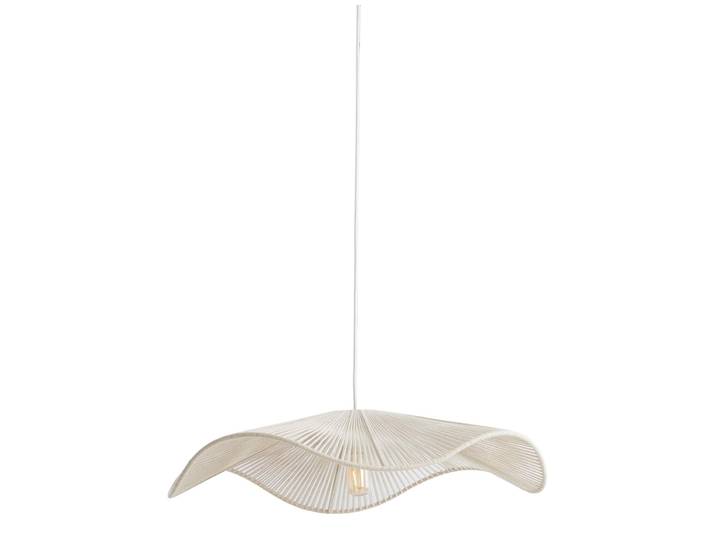Suspension - beige - Rafa - coton - Ø 70cm - E27 - 2976343 - Light & Living