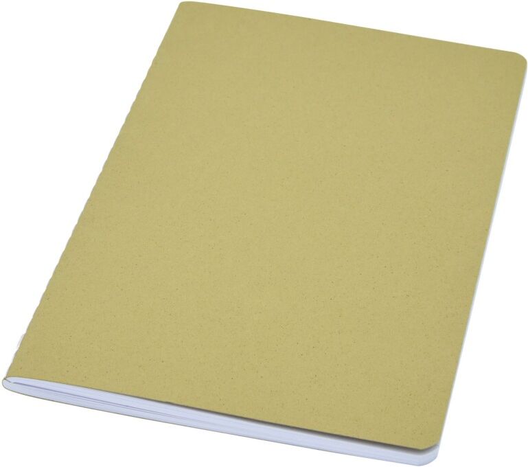 Carnet personnalisable à couverture en papier Crush Fabia Olive