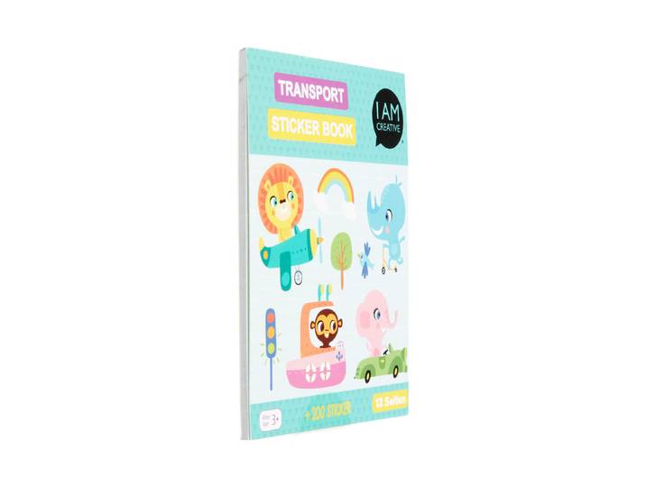 Mini Stickerbook Transport 12 Blatt