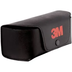 3M Großes Brillenetui mit Halteschlaufe für den Gürtel, schwarz, Etui1