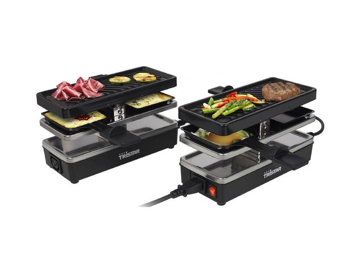 Tristar 4 Pers. Anschlussfähiges Raclette-Set