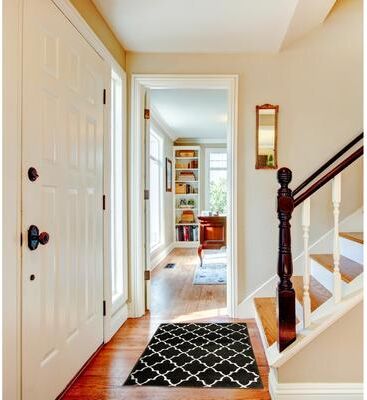 Sussexhome Non-Skid Safety, Slip Resistant Landing Rug - 2' x 3'
