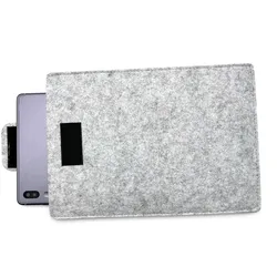 Lobwerk Hülle für Tablet Pc Notebook Laptop eBook iPad Tab Book Cover Schutz slim Case Klettverschluss Filz Laptoptasche Ultrabook
