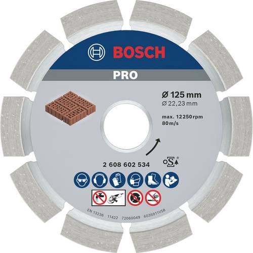 Bosch Power Tools Diamanttrennscheibe 2608602534