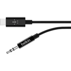 Belkin RockStar - Audiokabel - USB-C männlich bis Stereo Mini-Klinkenstecker män...