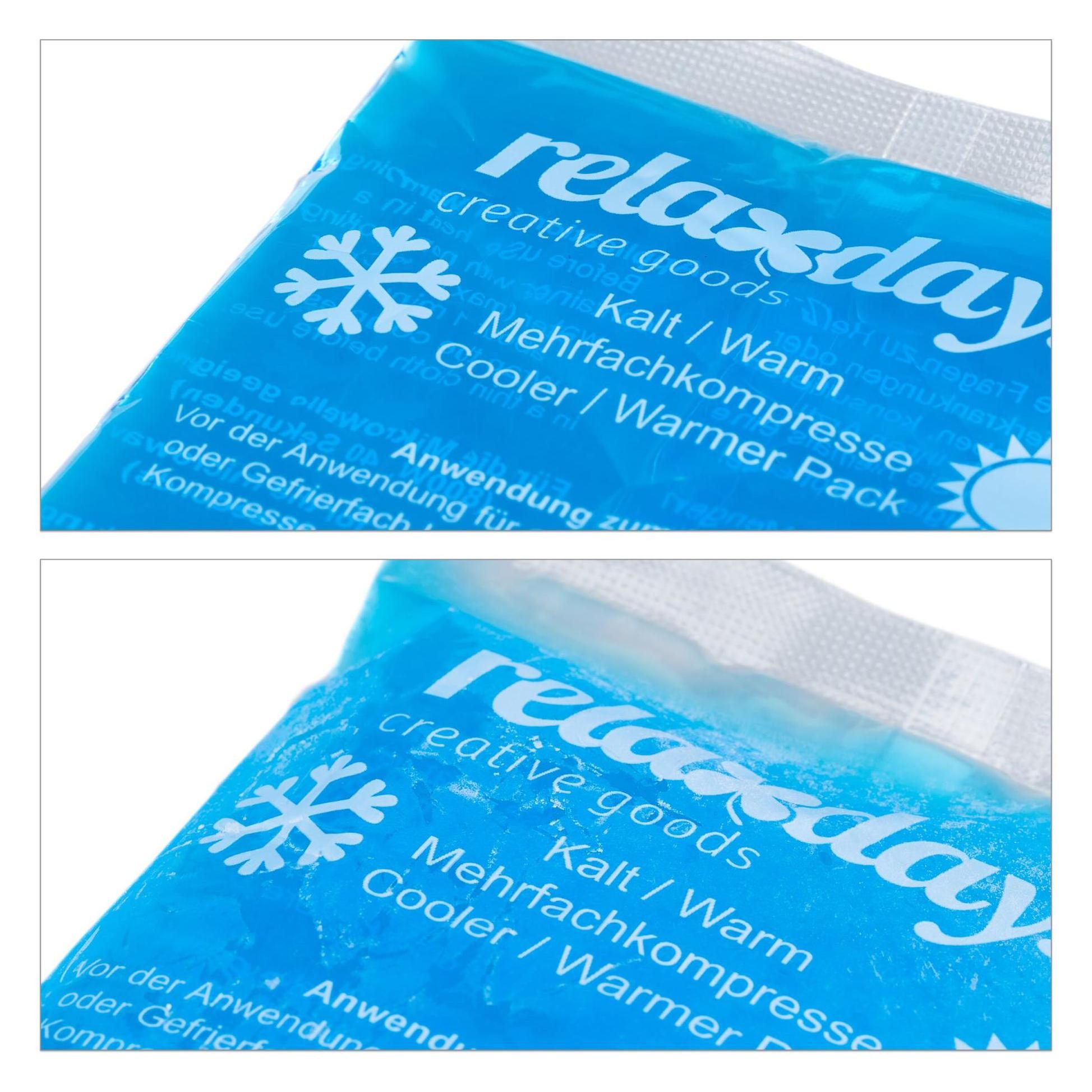 Relaxdays Kühlpad (4x, 100 g) (4052025452544)