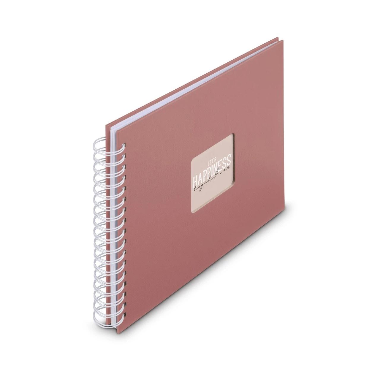 hama Fotoalbum Fine Art neutral 28,0 x 24,0 cm, 50 weiße Seiten Terra