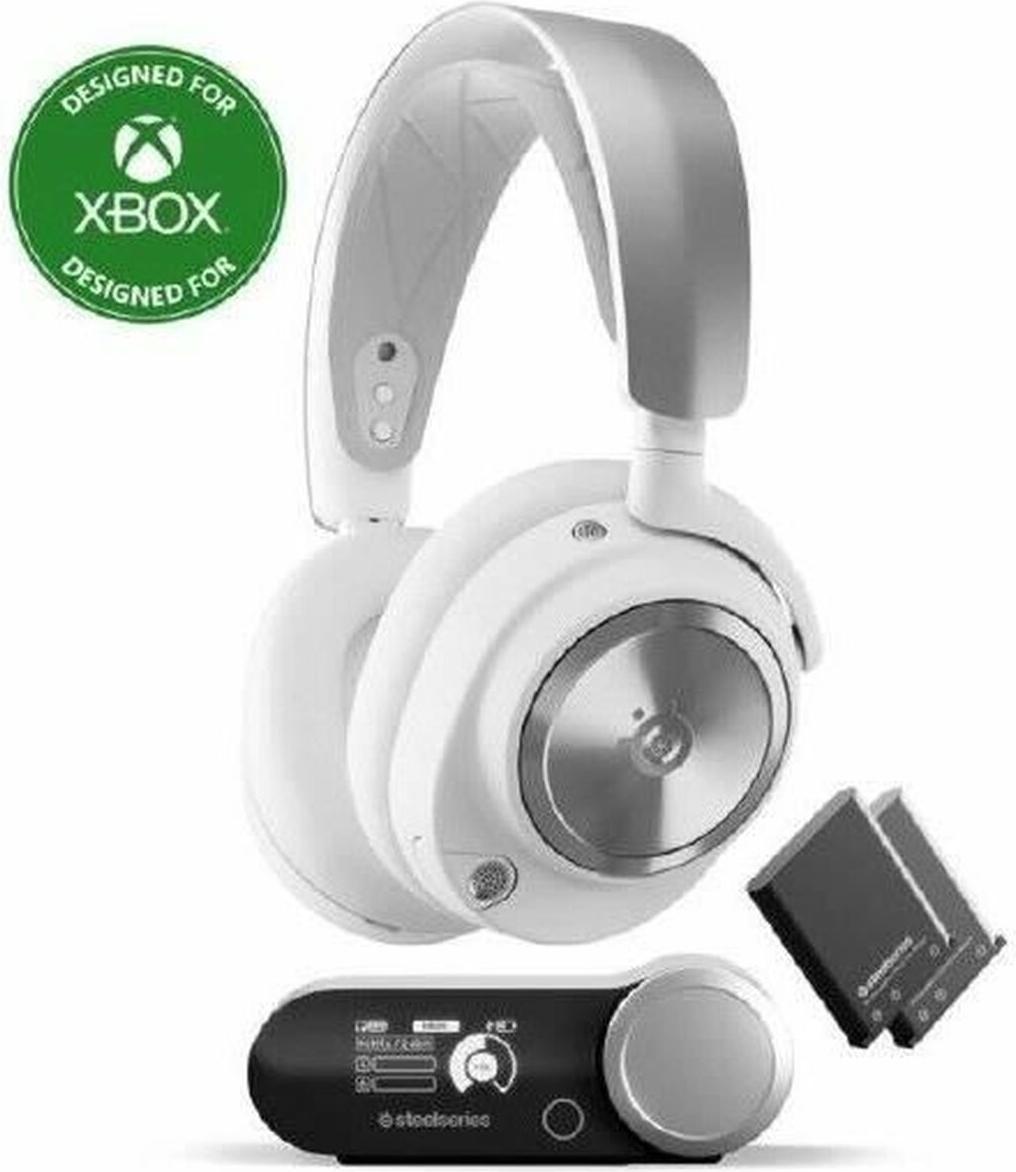 Steelseries 61525, Kabelgebunden, Gaming, 10 - 40000 Hz, Kopfhörer, Weiß