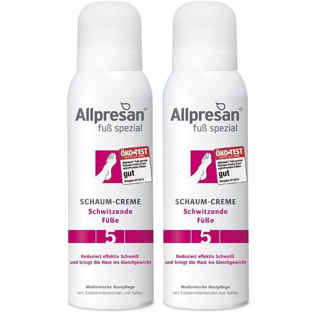 Allpresan Fuss Spez 5 x2 2x125 ml Schaum