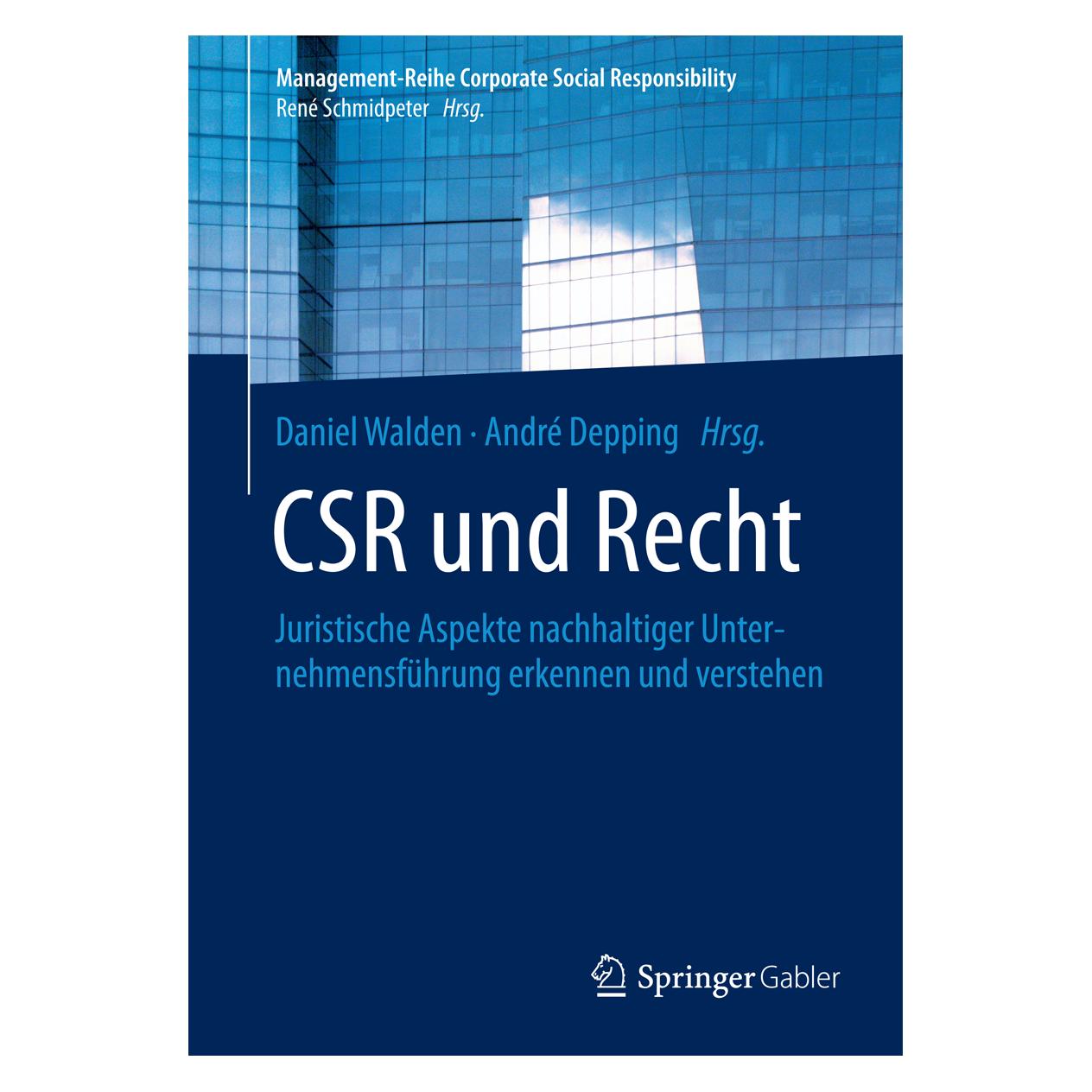 Springer CSR und Recht (Deutsch, Softcover, André Depping, Daniel Walden) (55585574)