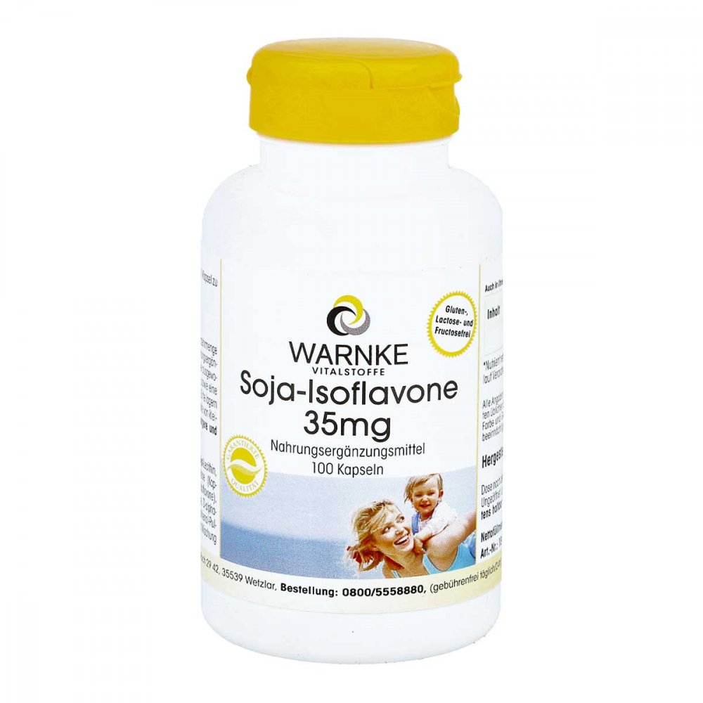 Warnke Vitalstoffe GmbH Soja Isoflavone 35 mg Kapseln 02480429