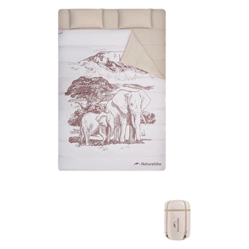 Naturehike śpiwór dwuosobowy m250 nh21msd06-grey (0012520700048927)