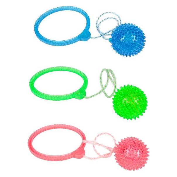 Toi-Toys Skip Ball Ole Swing Spike Hüpfspiel mit Licht 3f (00149Z)