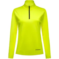 Gore Wear, Damen, Funktionsshirt, Maglietta Mid Zip Quotidiana (XL), Gelb, XL