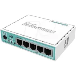 MTK HEX - hEX mit Dual Core 880 MHz CPU, 256 MB RAM, 5x Gbit LAN