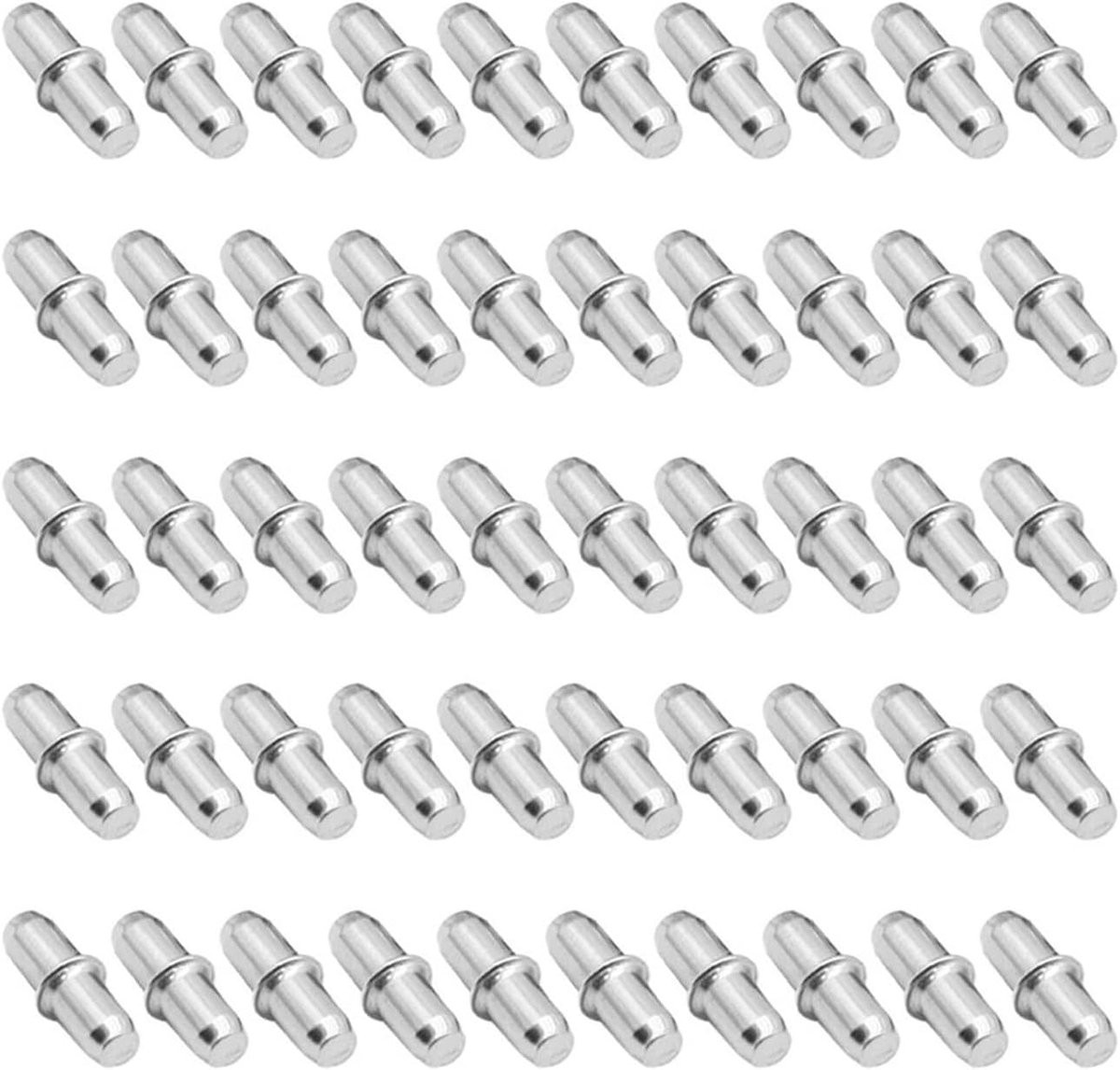 50 stuks Zilverkleurige metalen plankdragers voor meubelmontage