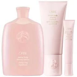 500ml Oribe Serene Scalp Balancing & Soothing Trio-Set (Shampoo 250ml + Conditioner 200ml + Treatment 50ml)