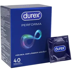 «Performa» 40 Kondome, verzögernde Wirkung, Benzocain (40 Kondome) 40 St