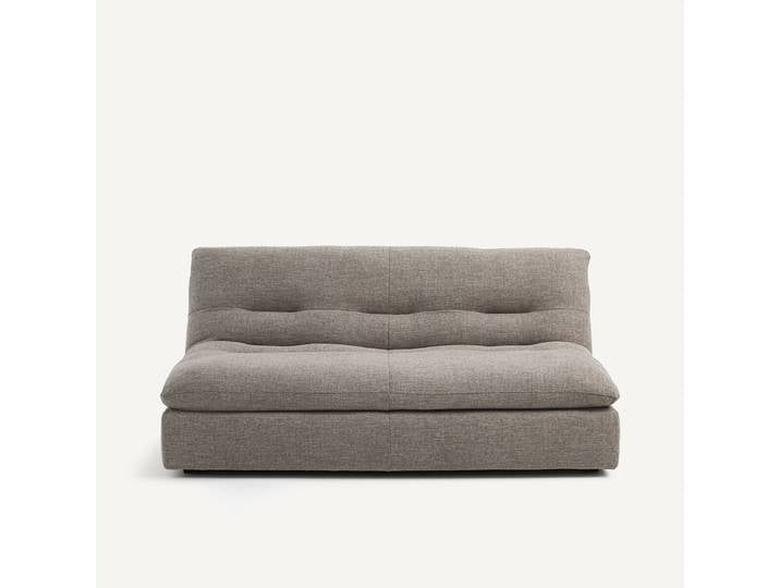 AM.PM Banquette 3 places, modulable, en tissu tweedé, GIULIANO Marron Cappuccino