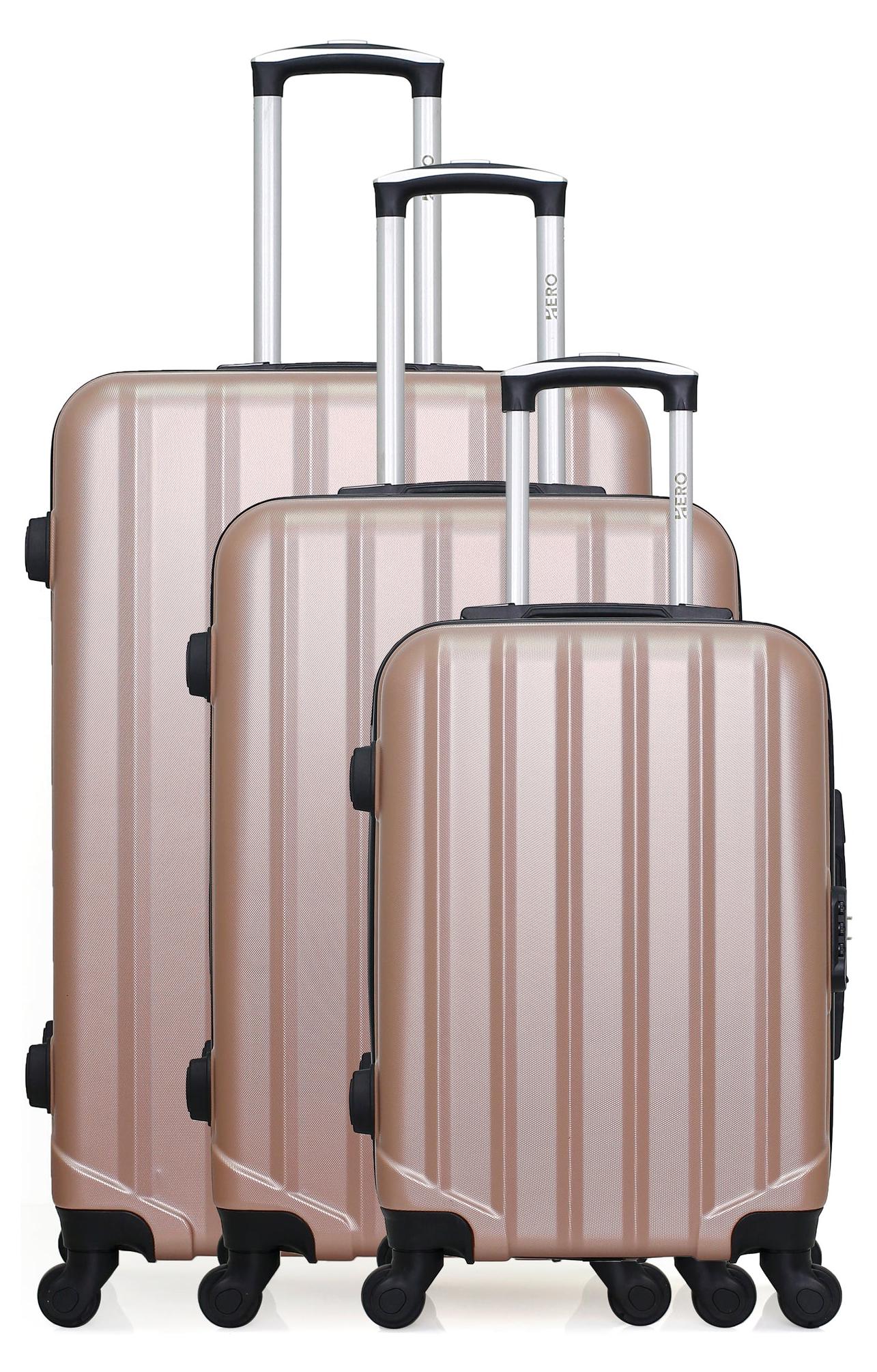 HERO - 3er-Set ABS HIMALAYA 75 cm, 4 Räder
