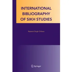 International Bibliography of Sikh Studies, Fachbücher