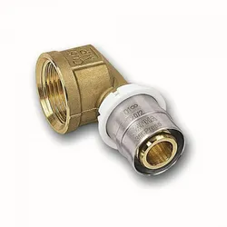 Aluverbund Pressfitting SANHA bleifrei Übergangswinkel Innengewinde 26 x 3 - 3/4" Multikontur DVGW