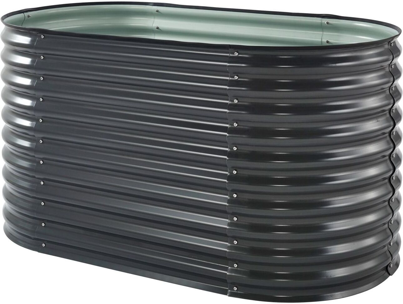 TrendLine Hochbeet Stahl 160 x 80 x 82 cm Ozean