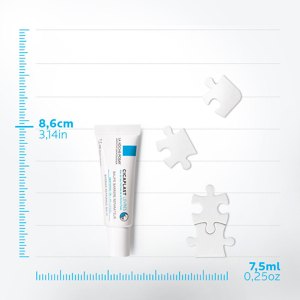 La Roche Posay Cicaplast bálsamo de labios, reparador y protector, calma, protege y reconstruye 7,5 ml