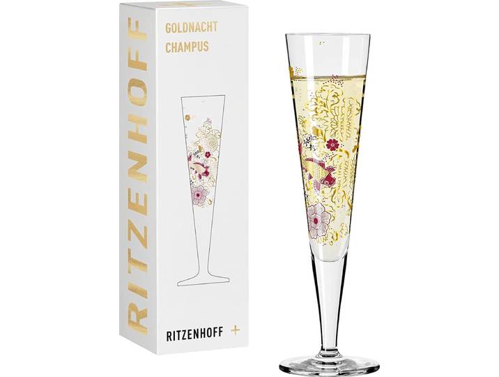 Ritzenhoff Goldnacht Champus Champagneglas 1023
