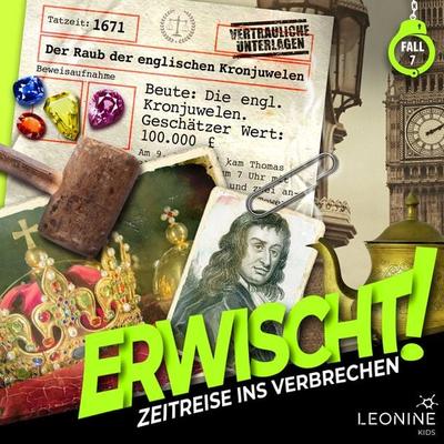 Folge 07: Der Raub der englischen Kronjuwelen - Wolfgang Adenberg, Audio, 4013575935987