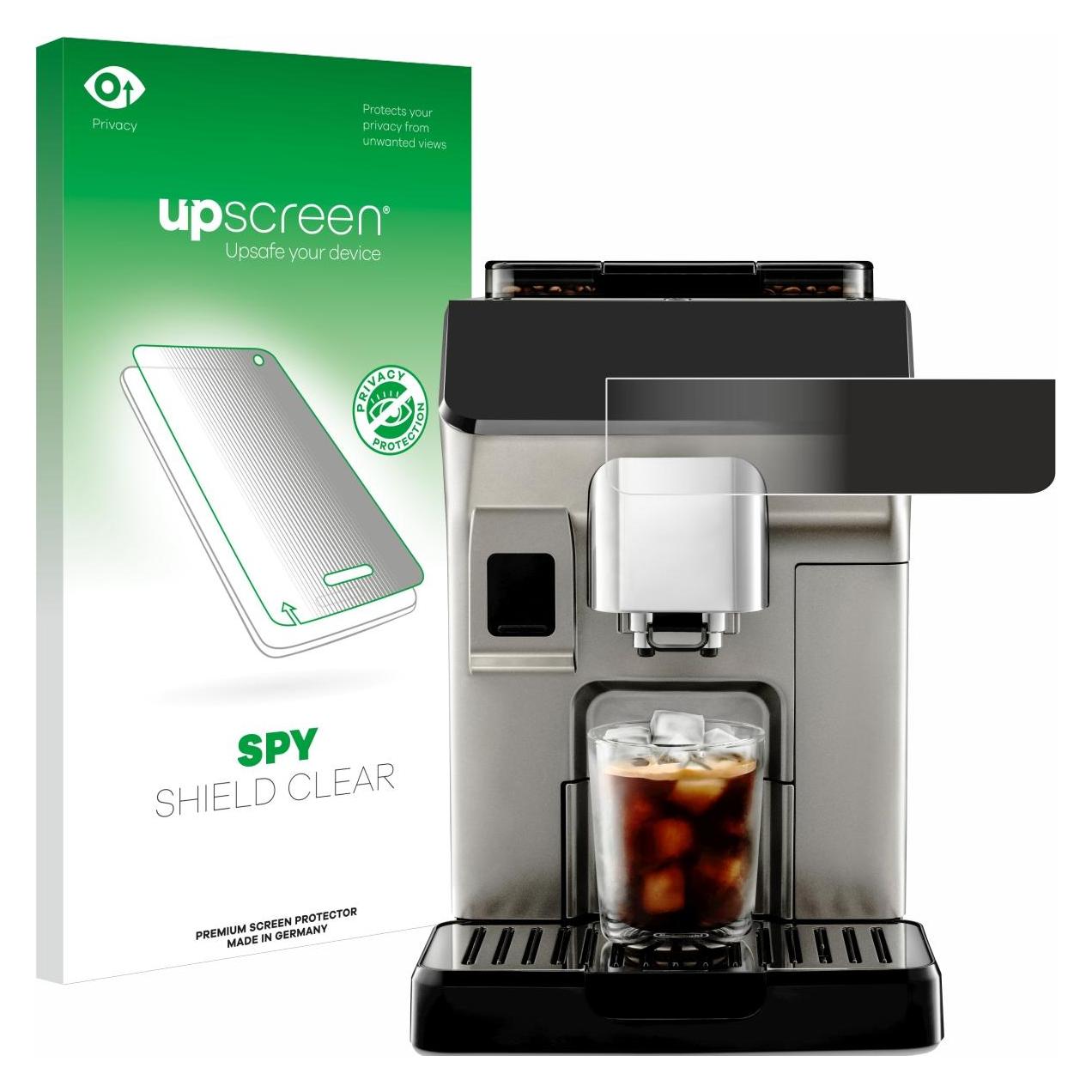 upscreen Sichtschutzfolie für DeLonghi Eletta Explore Anti-Spy Privacy Folie Blaulicht-Schutz (3545765)