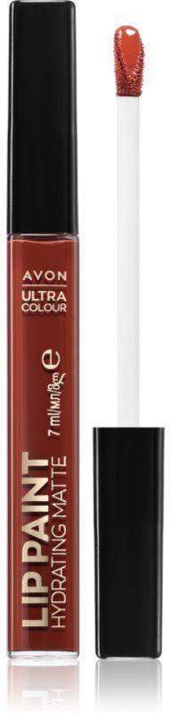 Avon Ultra Colour Paint rouge à lèvres satiné effet mat teinte Bloody Mary 7 ml