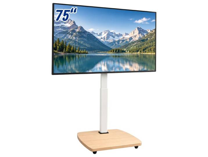 Relaxdays Support TV au sol 43-75 pouces