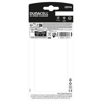 DURACELL® Batterieladegerät CEF 14, schwarz