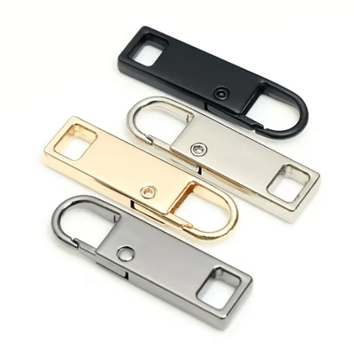 Detachable Zipper Pulls Multi Color Replacement Accessories For Jeans And Backpacks 4pcs