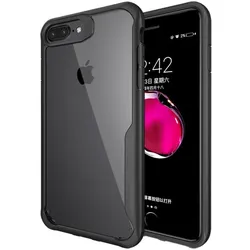 Schutzhülle für iPhone 7 Plus Bumper Cover Case Panzer Hülle Tasche Black