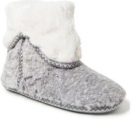 Women's Beth Slippers by Dearfoams in Grey Frost (Size L M)
