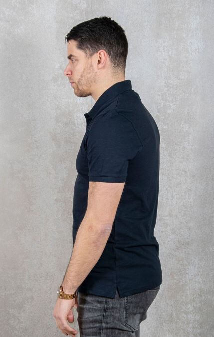 Polo Lyle&scott Slub Hombre Azul S