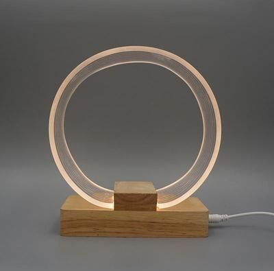 Inspired Deals LED Desk Lamp USB Powered Warm White Bedside Night Light LED Desk Lamp USB Powered Warm White Bedside Night Light