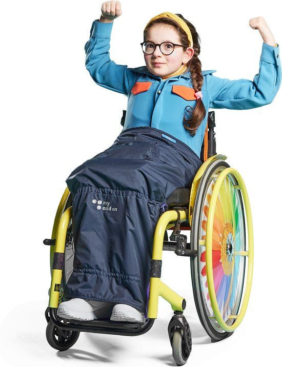 MyBlanket Zomer Kids Rolstoeldeken - Wind- en waterdicht - Night Blue