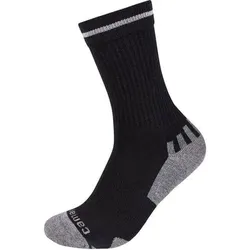 CAMANO Socken performance merino wool reflective, Größe 43/46 in Schwarz Schwarz