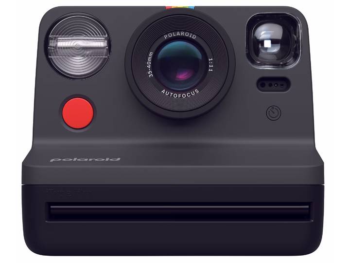 Polaroid Now Gen 2.0 Black Film Sofort-Bild – Sofortbildkamera/Polaroid Kamera – schwarz