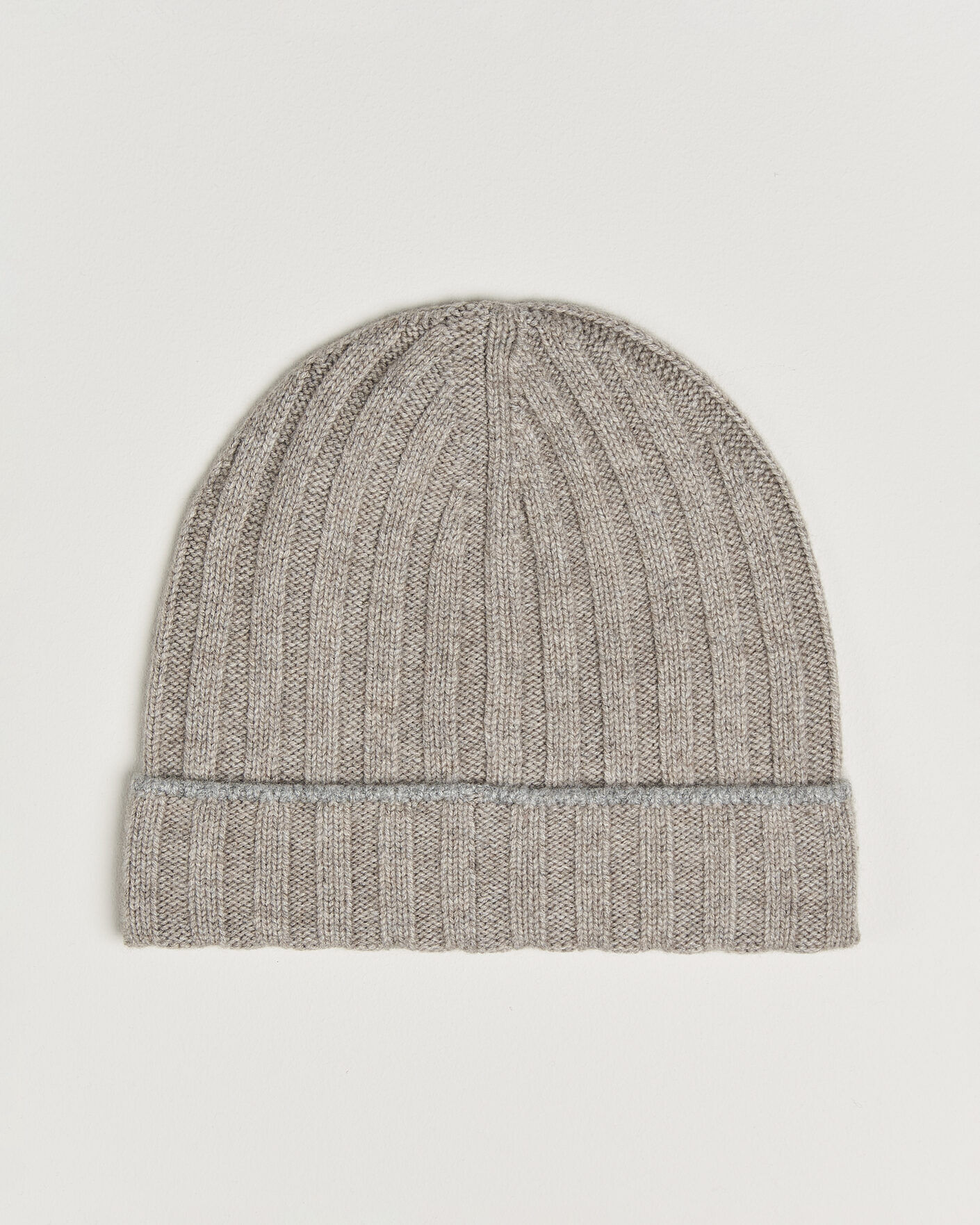 Brunello Cucinelli Cashmere Beanie Rock men L Grå