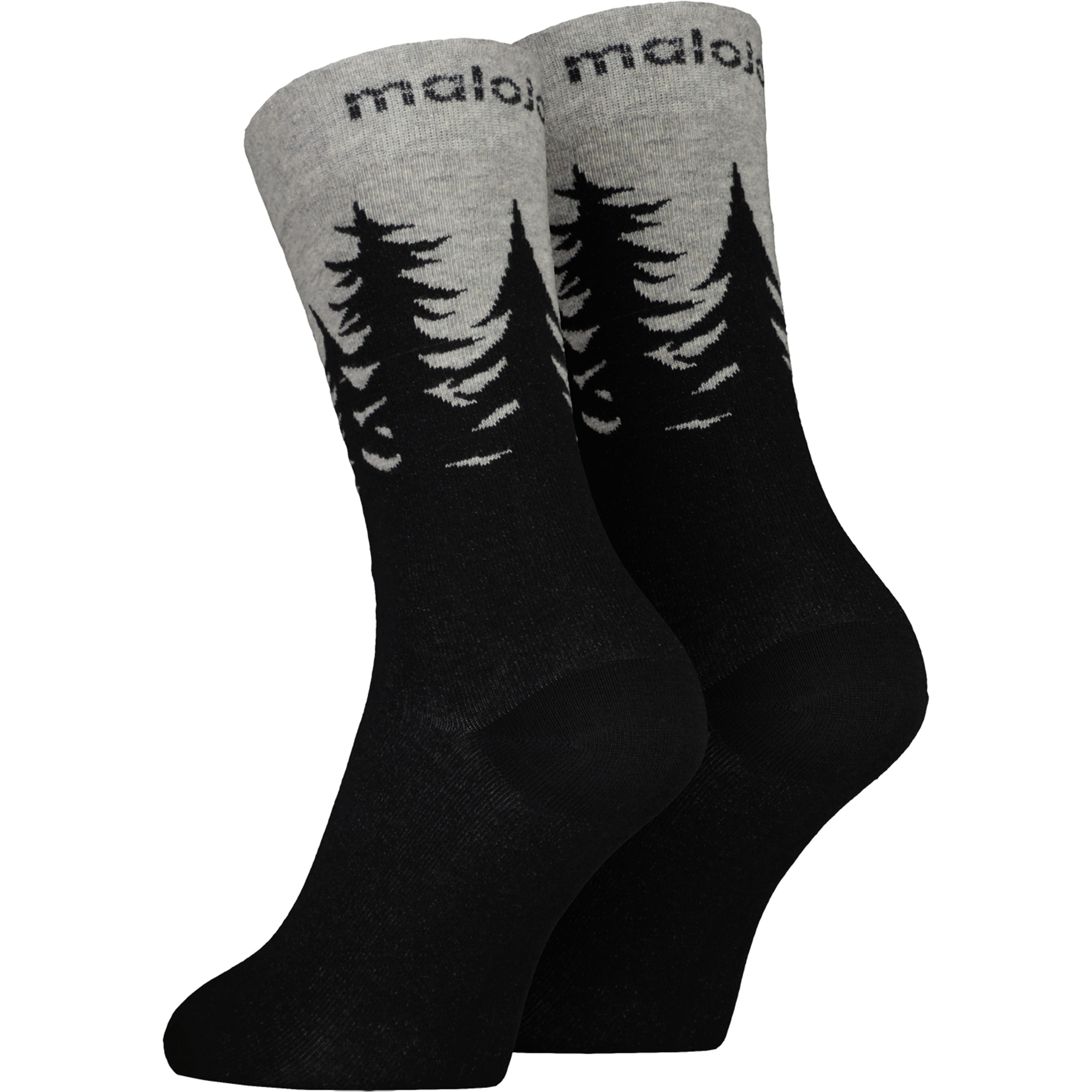 Maloja LabanM. Freizeitsocken deep black Größe 39 Lifestyle Hautfreundlich