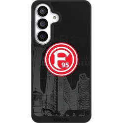 Nivocase Handyhülle für Samsung Galaxy S26+ Hülle NIVOpure Case Schwarz Fortuna Düsseldorf Logo Offizielles (Samsung Galaxy S26+), Smartphone Hülle, Schwarz