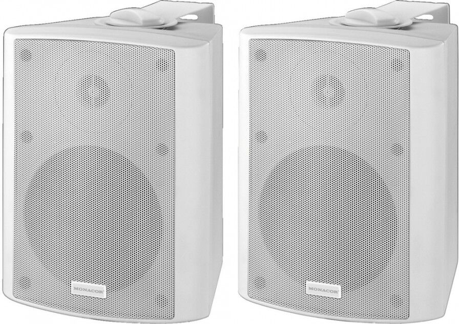 MONACOR Mka-50set/ws Aktiv-Boxen-Set